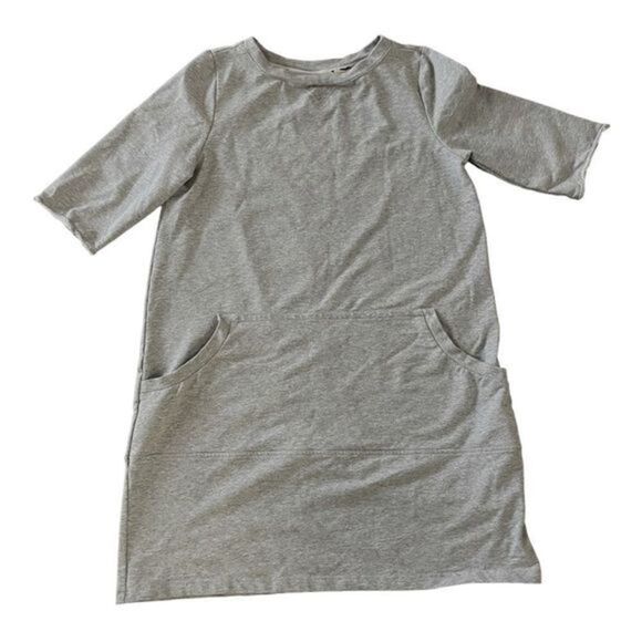 Soft Surroundings Corryn Gray Sweatshirt Dress Size SP - Picture 3 of 7